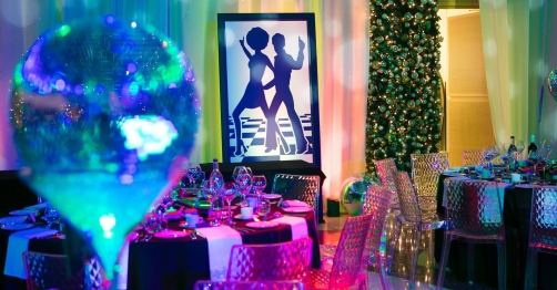 1970s silhouette panel